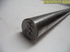 1.43" Diameter x 45 1/8" Long Polished Steel Shaft w/ 4" x 3/8" Keyway