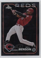 2024 Topps Chrome Sapphire Edition Black 7/10 Will Benson #386 1d59