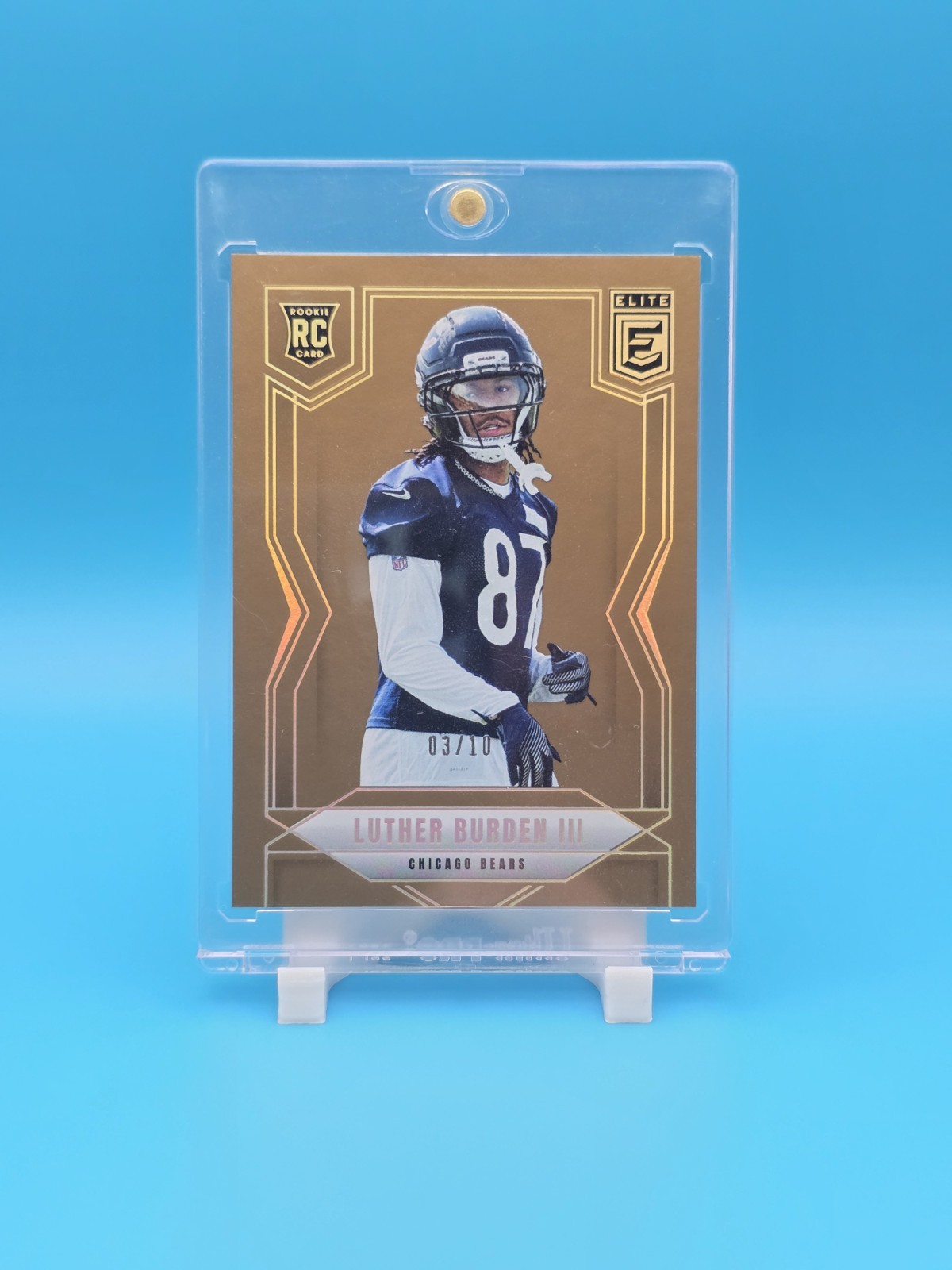 2025 Panini Donruss Elite - Luther Burden #118 Gold /10 (RC)