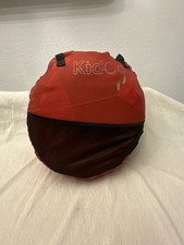 KidCo Peapod P3010 Portable Foldable Mesh Toddler Travel Tent Cranberry Gray