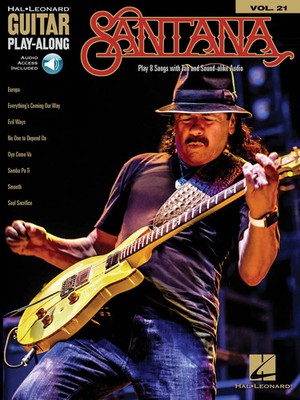 Santana - Guitar Play-Along Vol. 21 Book/Online Audio | Carlos Santana | 2017