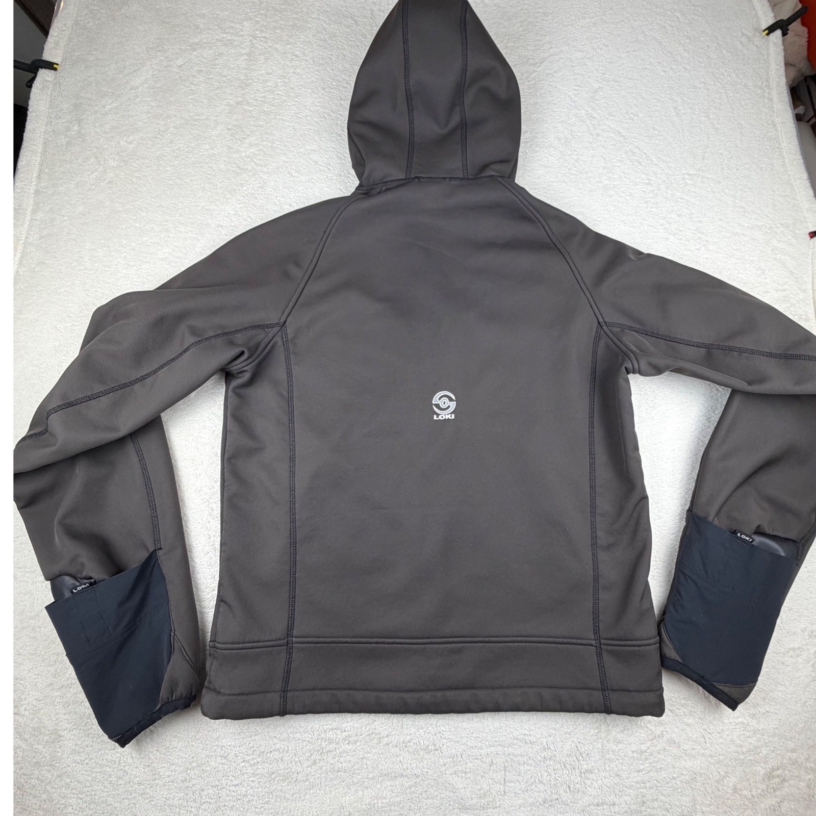 Loki Lined Softshell Brown/Red Mountain Jacket Me… - image 3