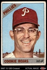 1966 Topps #170 Cookie Rojas Phillies 1 - POOR