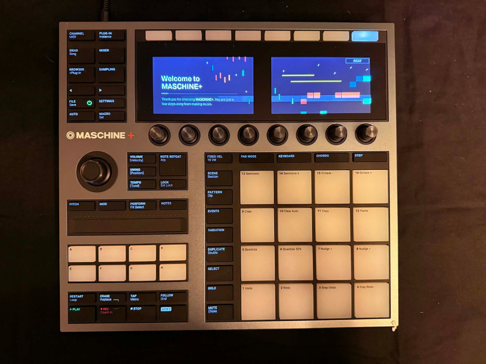 Native Instruments MASCHINE+ Standalone Production and Performance Instrument -