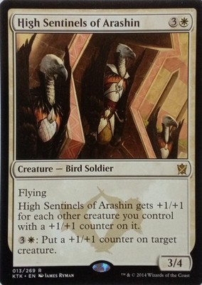 013/269 HIGH SENTINELS OF ARASHIN RARE KHANS OF TARKIR MTG KARTE