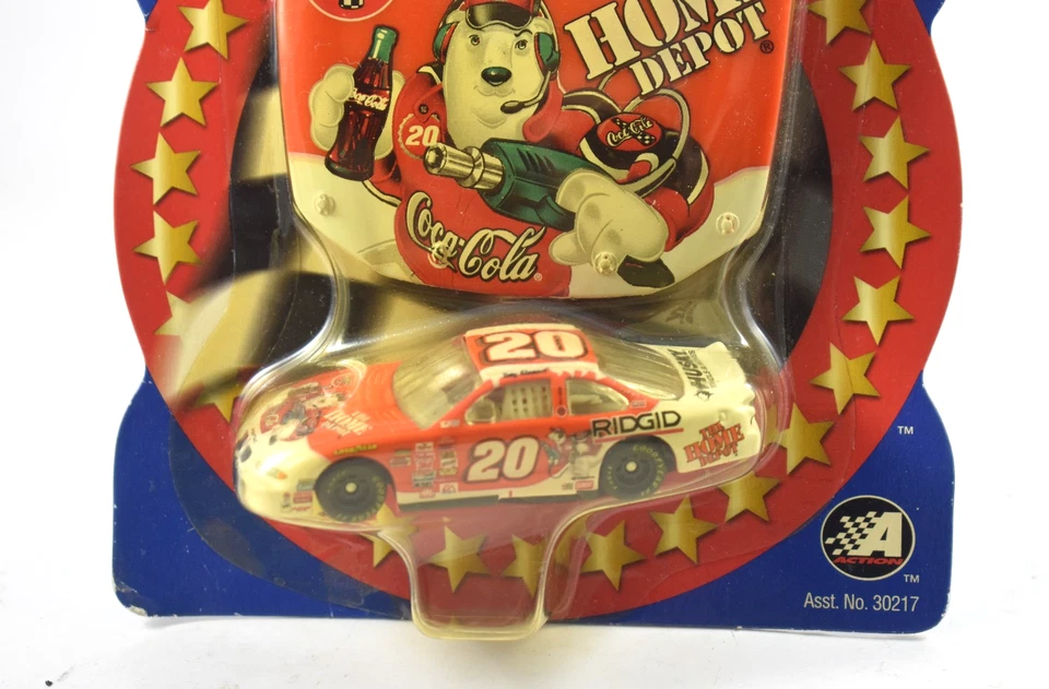 Tony Stewart Home Depot Coca Cola Polar Bear 2001 Winner's Circle 1/64 Diecast - Image 2 of 3