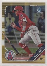 2019 Bowman Draft Chrome Gold Refractor 42/50 Jordyn Adams #BDC-158 it9