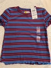 NWT Epic Threads Girls Multi-Striped Ribbed T...
