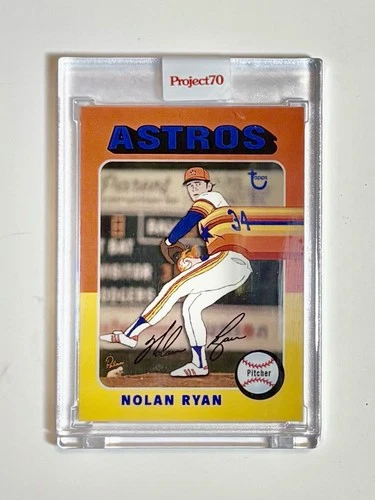 2021 topps project 70 ~ Nolan Ryan ~ By Brittney Palmer ~ /1671