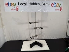 FISHER SCIENTIFIC BENCH STAND CLAMP HOLDER Castaloy Iron