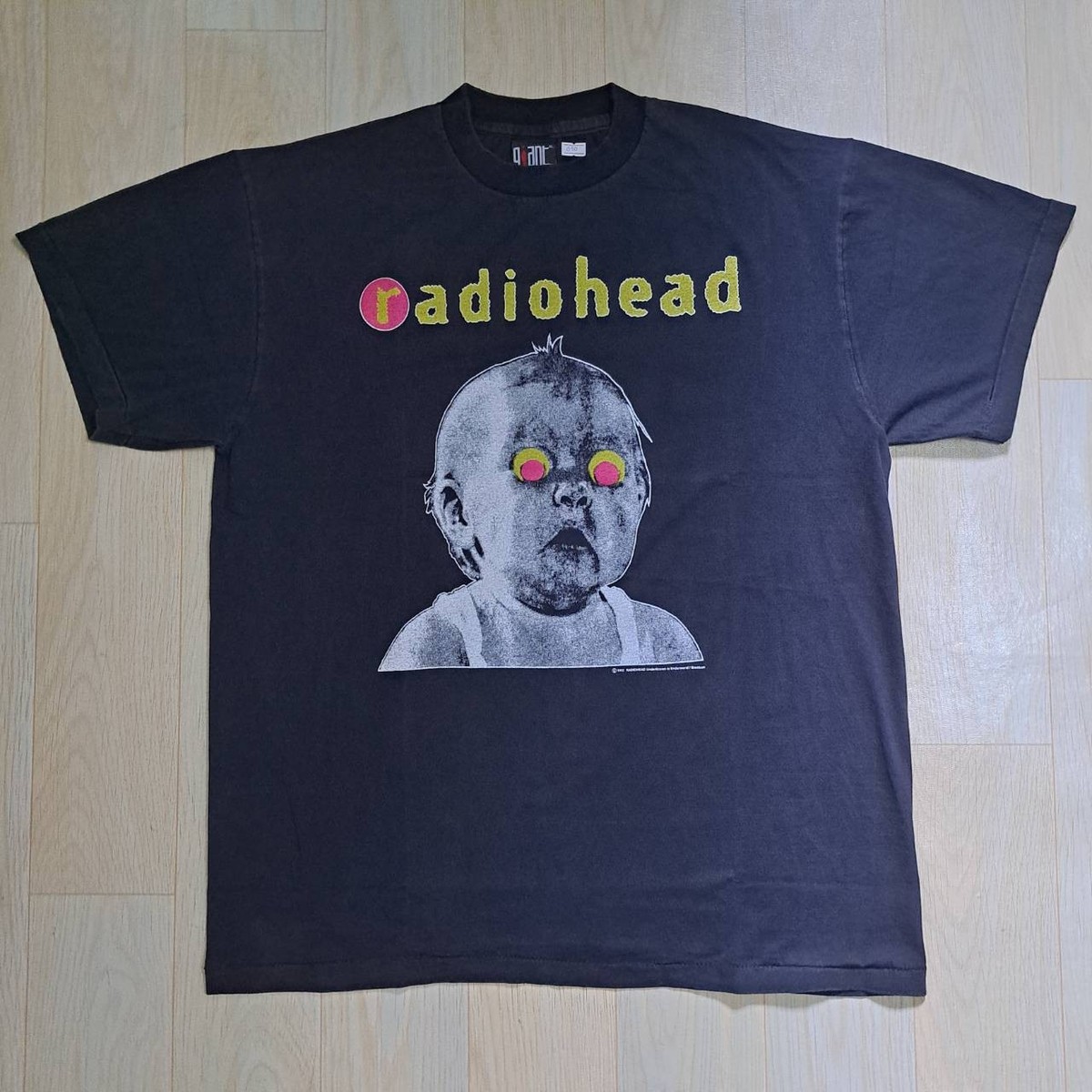 90's Radiohead Pablo Honey Tour Tee 1993 レディオ ヘッド ロゴ
