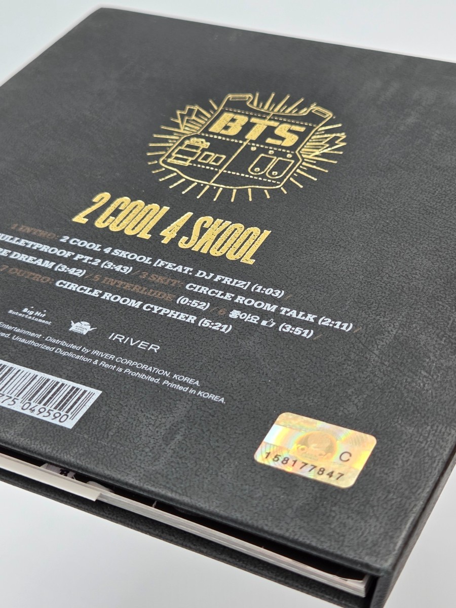 Official] BTS Debut Single Album '2 COOL 4 SKOOL' - w/ Sticker