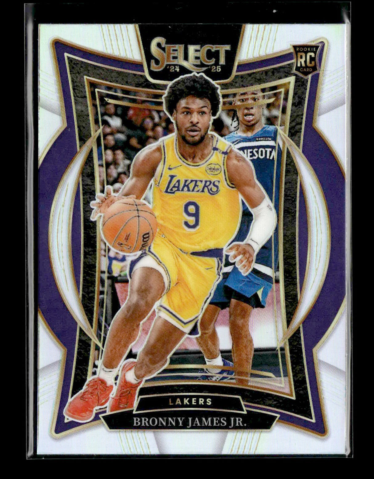 Bronny James Jr. 2024-25 Panini Select Basketball RC Silver Concourse