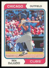 2023 Topps Heritage #306 Ben DeLuzio RC Chicago Cubs