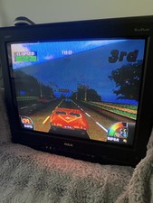 RCA TruFlat 20" 20F424T Composite CRT TV Retro Gaming W Remote Tested  Working 