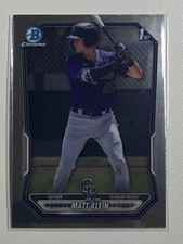 2026 Bowman ⭐1st Bowman Chrome⭐ #BCP-146 Matt Klein (RC) Colorado Rockies 