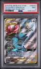 The Pokémon Company Celebi & Venusaur GX Black Star Promo SM167 2019 Holo PSA 9