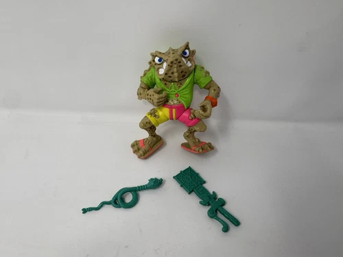 1989 TMNT Napoleon Bonafrog Figure Playmates Teenage Mutant Ninja Turtles VTG