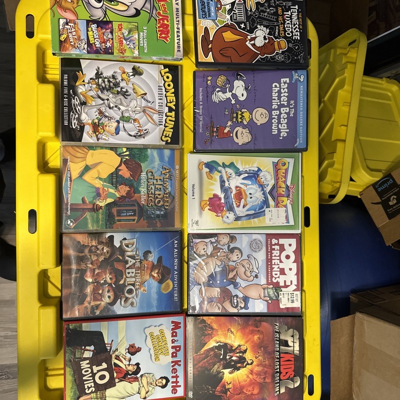 Lot Of 10 Family And Children’s DVDs /Some Are Factory Sealed LOT C