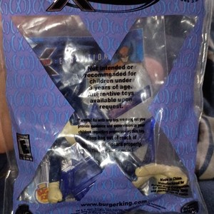 Burger King X-Men Kids Meal Toy Sealed in Bag, Vintage 2000 (Ages 4-7)