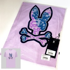  NEW Men Psycho Bunny Olivier Graphic Tee LAVENDULA MT0200210 507   