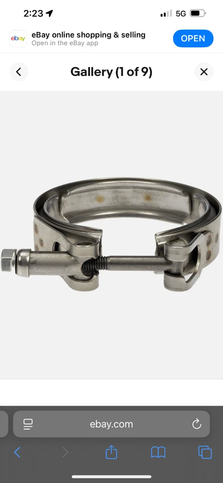 Dorman 903-301 Exhaust Pipe Clamp For Select 12-20 Ford Lincoln Models - Image 4 of 4