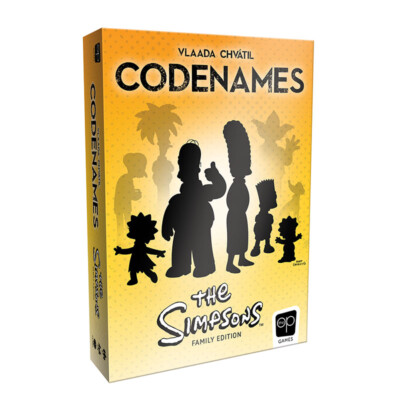 The Simpsons Family Edition CODENAMES  AGE 8+  2-8+ Players 15 Mins 