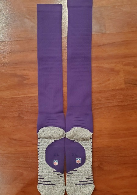 purple nike football socks