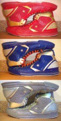 NICE! CONVERSE! STAR PLAYER EVO! RED BLUE GRAY SIZE 13 !