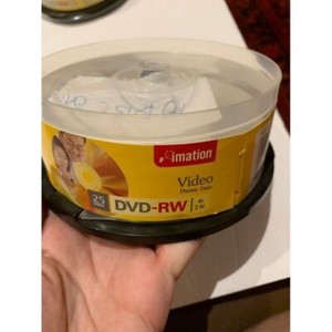 open Imation dvd-rw 25 pk - 18 only - CHB-B