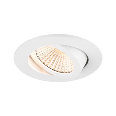 SLV 1007387 NEW TRIA 68, LED Deckeneinbauleuchte, 2700K, 60° rund weiß