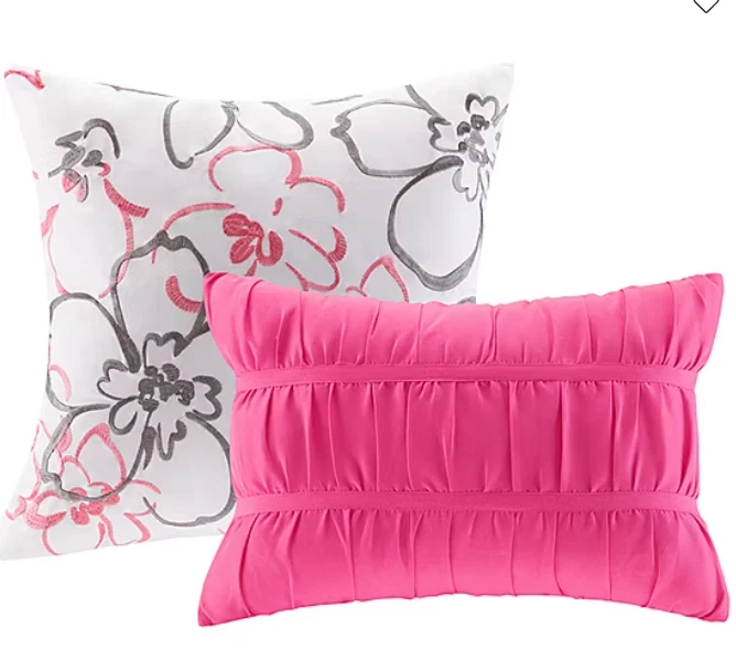 Intelligent Design Cassidy Floral Comforter Set w dec pillows King/ Cal King - Image 3 of 3