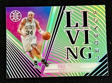 PAUL PIERCE 2020-21 Panini Illusions #18 Living Legends Emerald SP Celtics