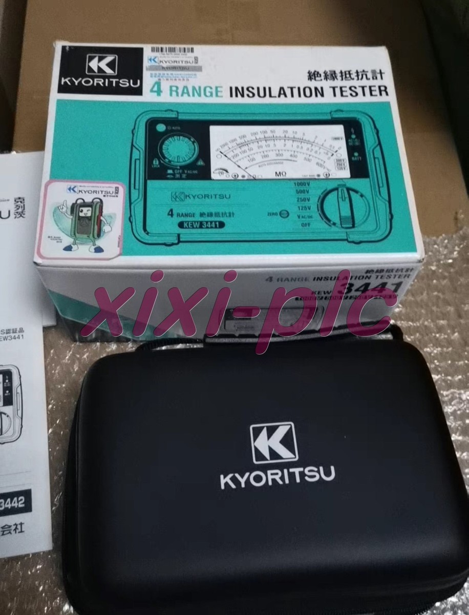 1 new KYORITSU KEW 3441 High voltage insulation resistance tester 