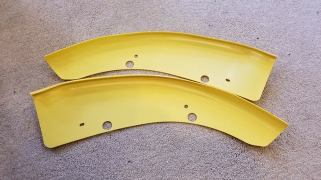 2015 2019 Dodge Charger Hellcat Scat Pack Srt Yellow Splitter