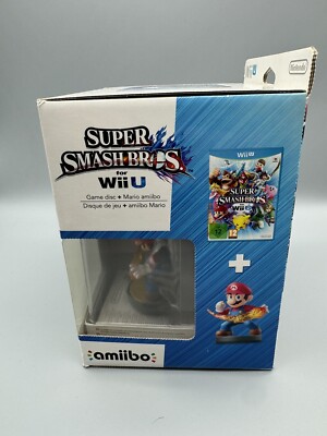 wiiU＋ソフトセット＋amiibo付き！ Super Smash Bros Special Edition Big Box + Amiibo - Nintendo Wii U