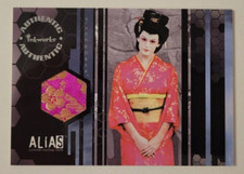 JENNIFER GARNER 2003 ALIAS Pieceworks COSTUME WORN CARD PW4 SYDNEY GEISHA OUTFIT