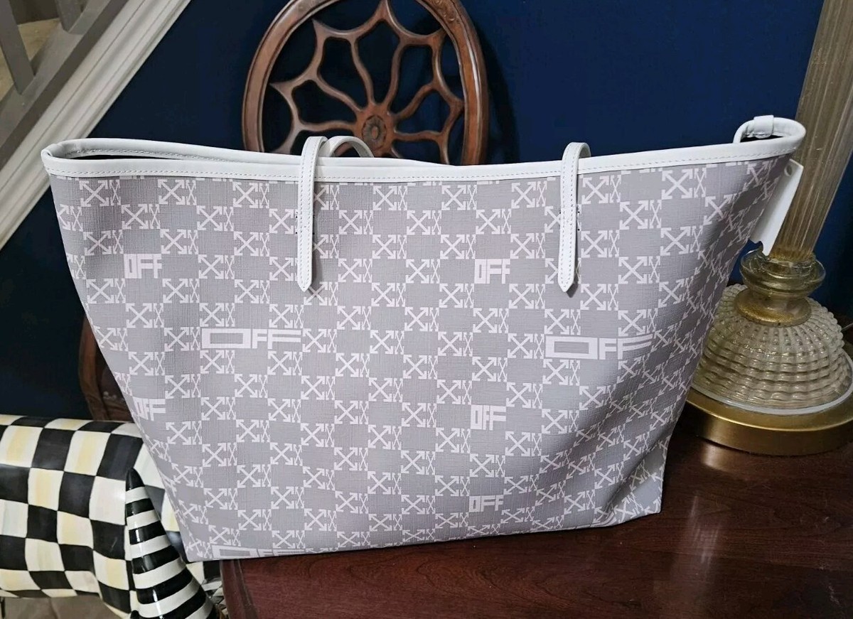 【レア】OFF-WHITE ショルダーバッグ　トート　ヴァージルVirgil Off-White Tote Bag: Foreign Exchange