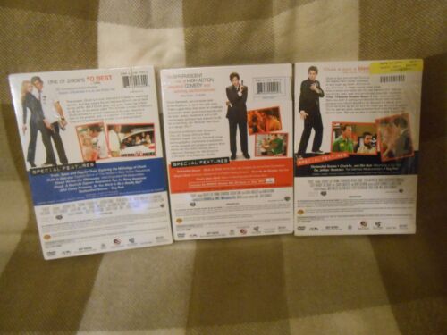 Chuck - The Complete Season One Two and Three - Previously Viewed - SEALED! - Picture 2 of 6