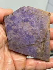 Lavender Jade Rough Slab for cabbing lapidary, carving Reiki Chakra Turkey
