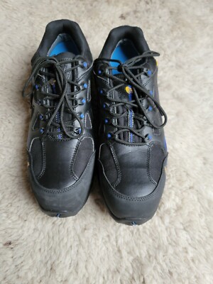 Nautilus Mens Shoes Size 13W Black Work Safety Toe, Slip Resistant