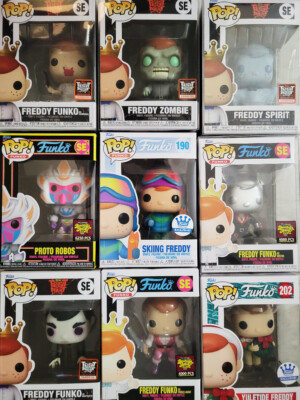 Freddy Funko Hannibal Destro Adam Zombie Spirit Robos Zombie Yuletide Nosferatu