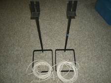 Heavy Duty Floor Speaker Stands Pair - Very Good Condition
