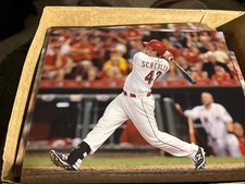 Scott Schebler Cincinnati Reds unsigned 8x10 Photo D