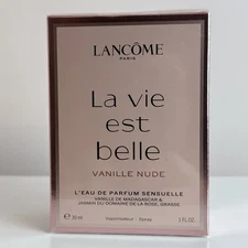 2025 Lancome LA VIE EST BELLE Vanille Nude L’Eau de PARFUM 1oz/30ml NEW & SEALED