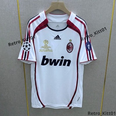 MALDINI #3 AC Milan Jersey 2006/2007 Short Sleeve Retro White