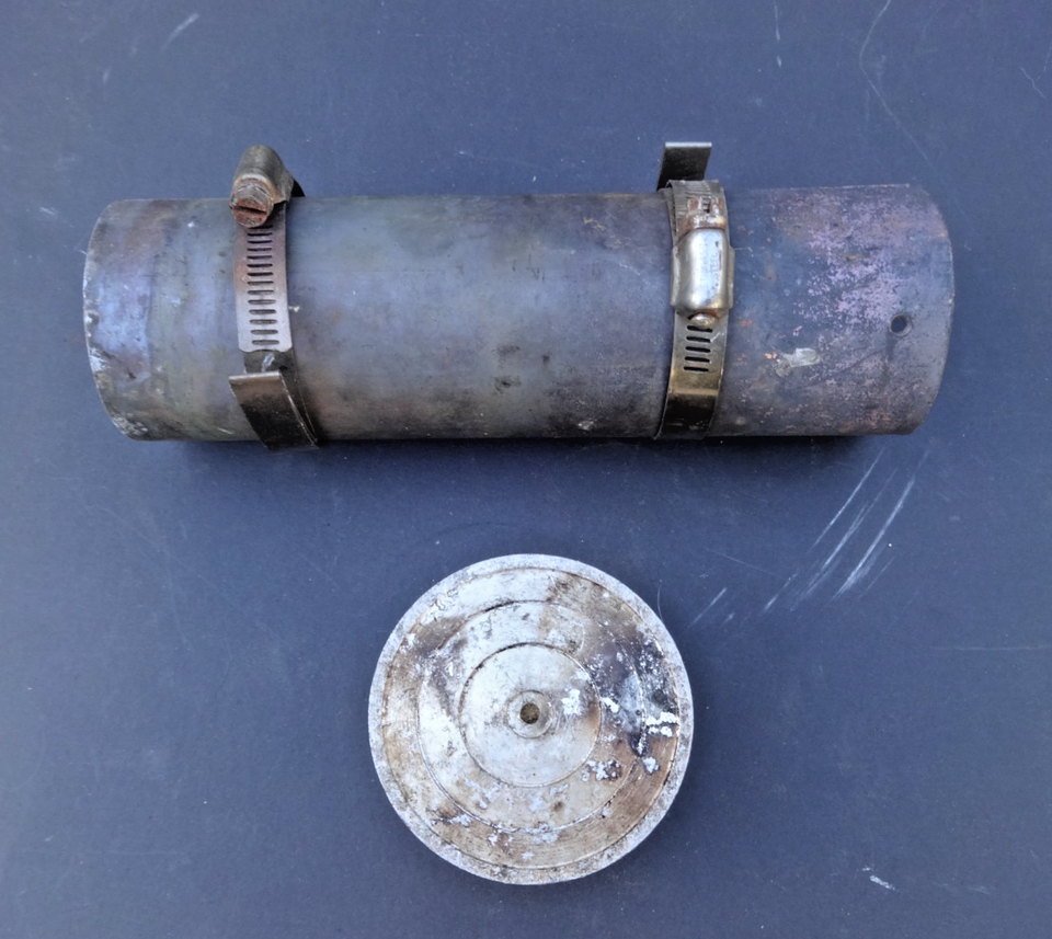 Mould for DIY casting of lead weights for longcase and grandfather ...