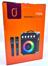 Portable Wireless Karaoke System Microphone And Colorful Light Effect Model TX05