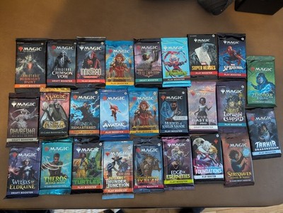 6 Pack Random Play/Draft Magic The Gathering Boosters For Chaos Sealed Or Draft