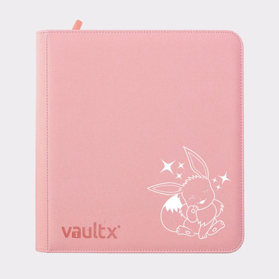 Pokemon Eevee TCG Sammelmappe - Personalisiertes Design! Pokemon Vault X Zip Binder
